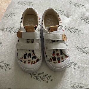 Keds x Rifle Paper Co kids sneakers dog print size 10T